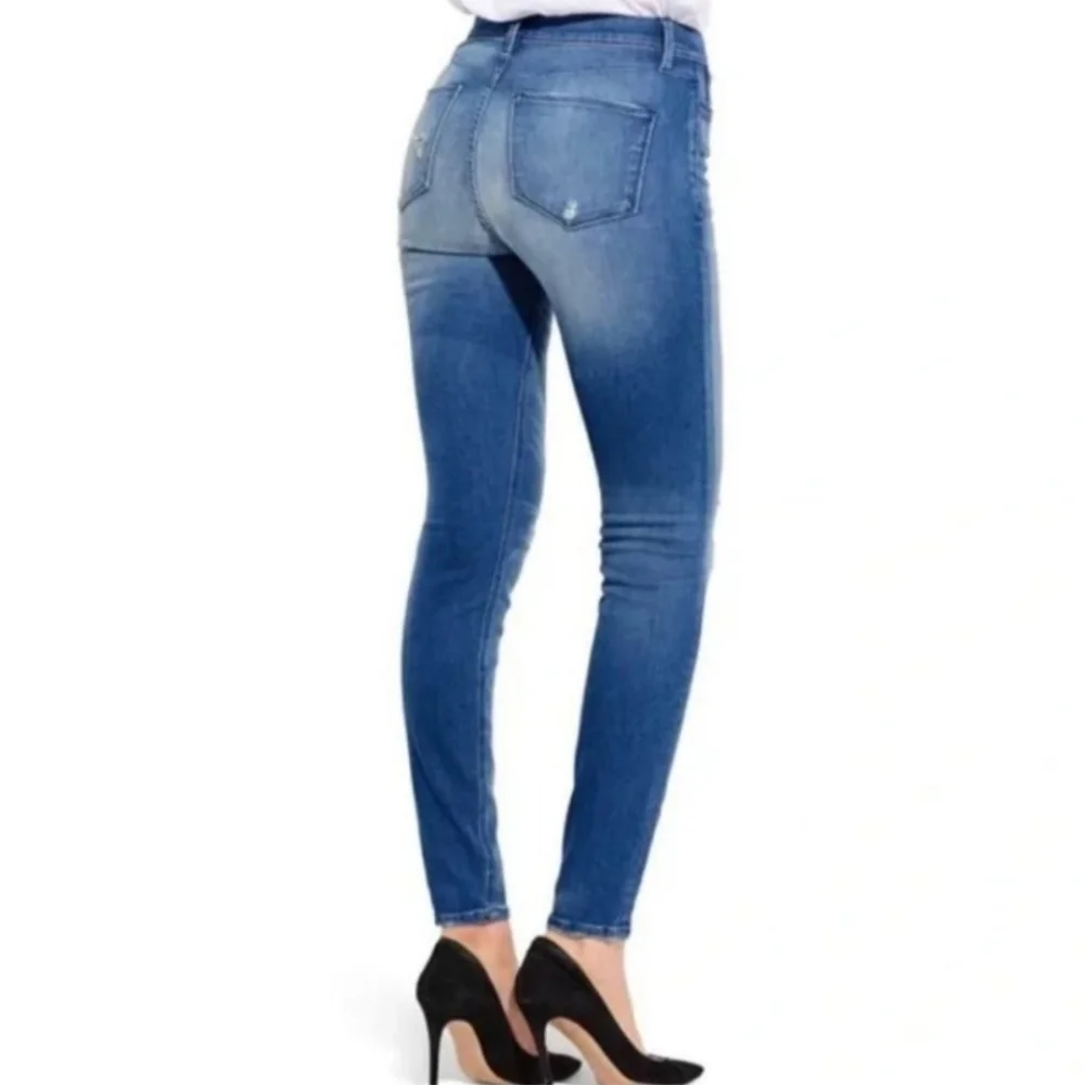 AYR Size 26 Distressed Stretch Skinny High Rise Jeans - Picture 2 of 9
